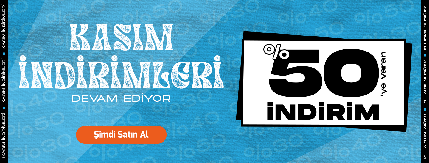 Kasım İndirimi! Kasım İndirimi!
