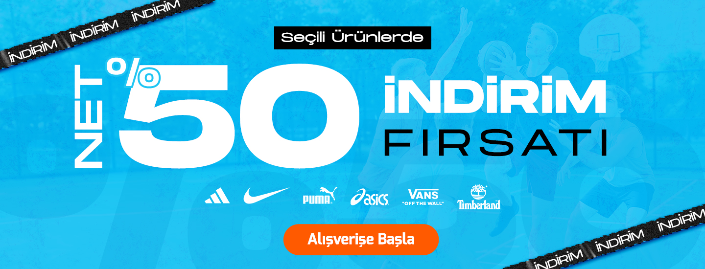 Net %50 İndirim