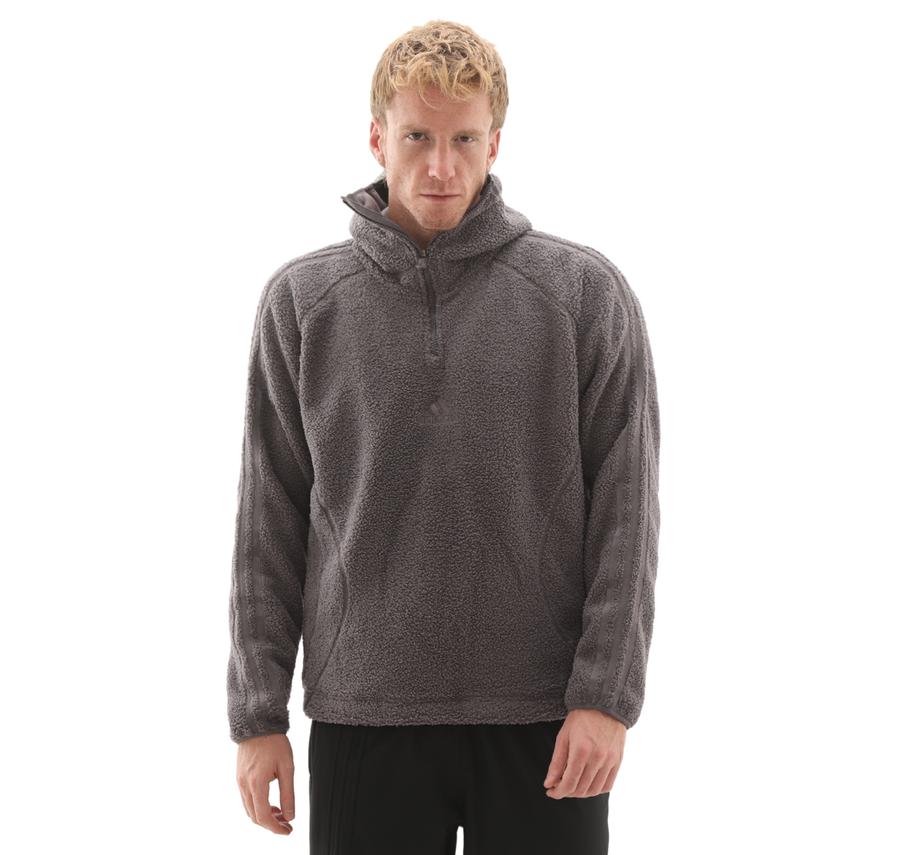 Addidas Borg Tg Zıp Hd Erkek Sweatshirt Mor Addidas Borg Tg Zıp Hd Erkek Sweatshirt Mor