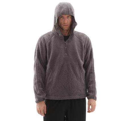 Addidas Borg Tg Zıp Hd Erkek Sweatshirt Mor