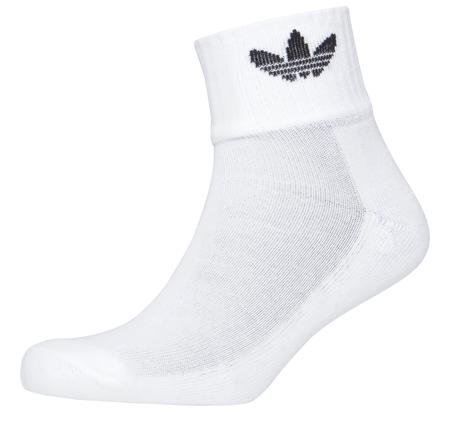 adidas 1-4 Socks 3P Çorap Beyaz