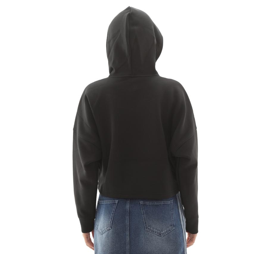 adidas 3 Strıpes Hoody Kadın Sweatshirt Siyah adidas 3 Strıpes Hoody Kadın Sweatshirt Siyah