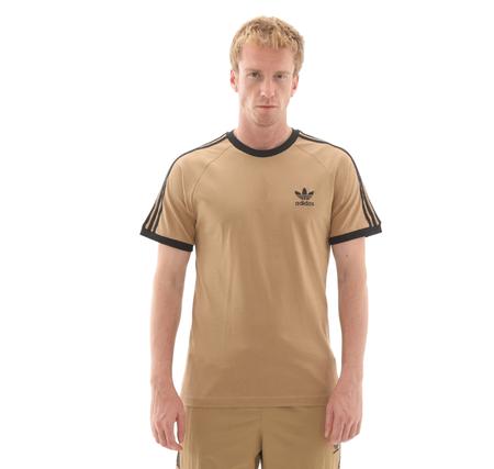 adidas 3-Strıpes Tee Erkek T-Shirt Sütlü Kahve