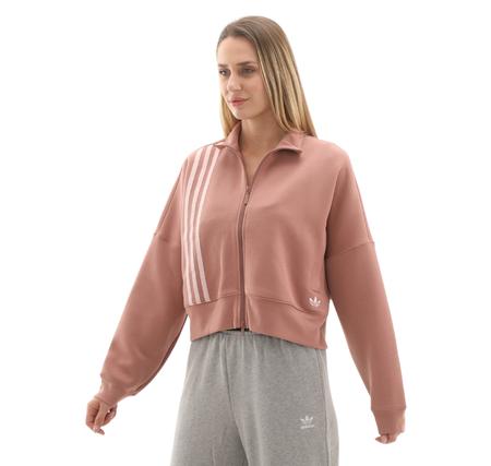 adidas 3 Strıpes Zıpup Kadın Ceket Pembe adidas 3 Strıpes Zıpup Kadın Ceket Pembe