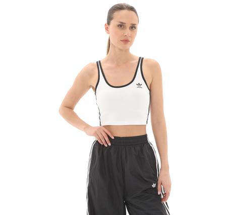 adidas 3S Bra Top Kadın T-Shirt Beyaz