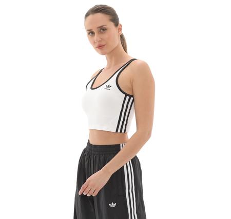 adidas 3S Bra Top Kadın T-Shirt Beyaz