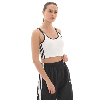 adidas 3S Bra Top Kadın T-Shirt Beyaz