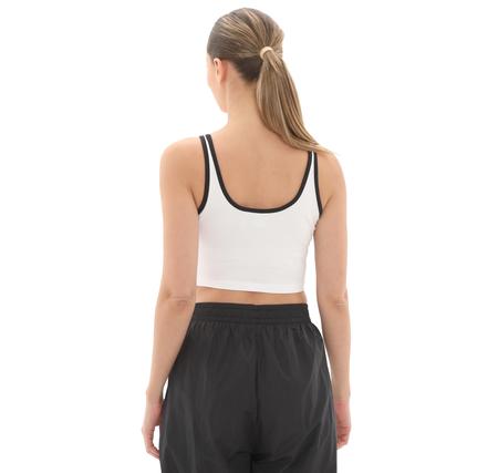 adidas 3S Bra Top Kadın T-Shirt Beyaz