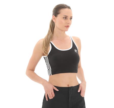 adidas 3S Bra Top Kadın T-Shirt Siyah