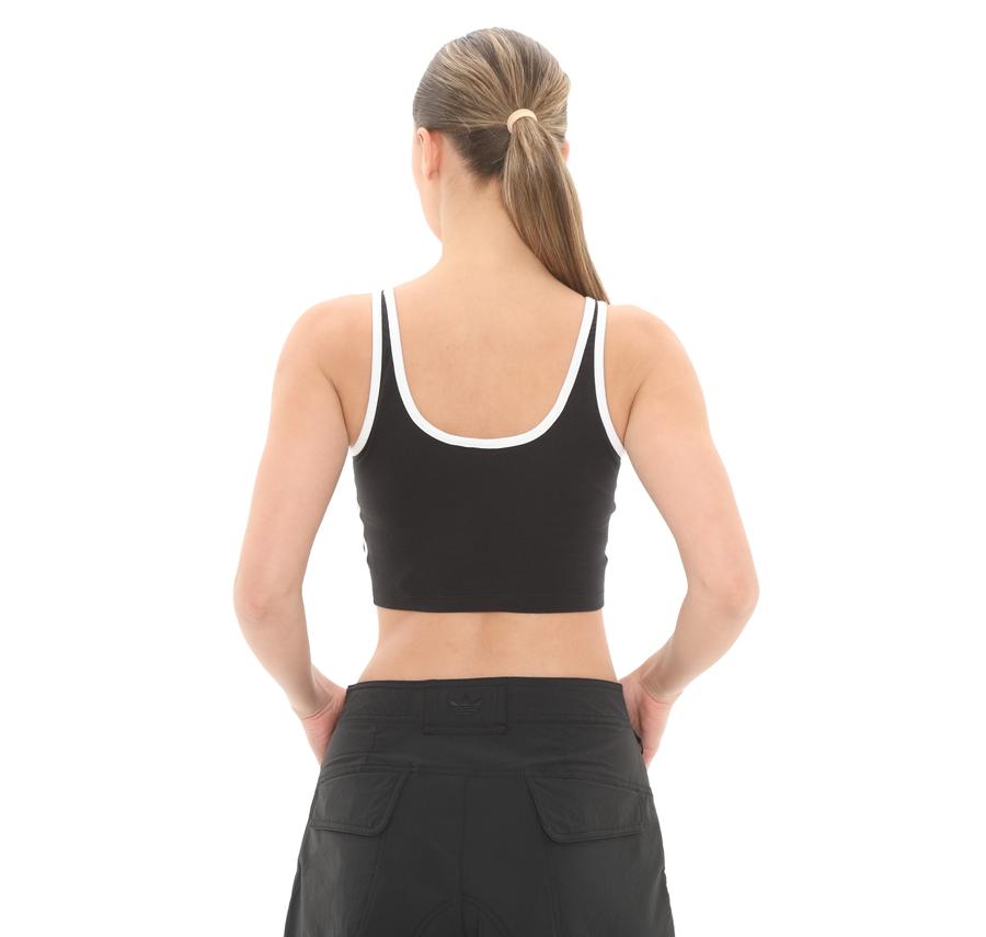 adidas 3S Bra Top Kadın T-Shirt Siyah adidas 3S Bra Top Kadın T-Shirt Siyah
