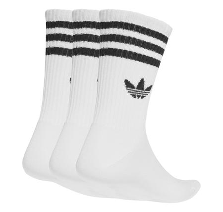 adidas 3S Crew S 3P Çorap Beyaz
