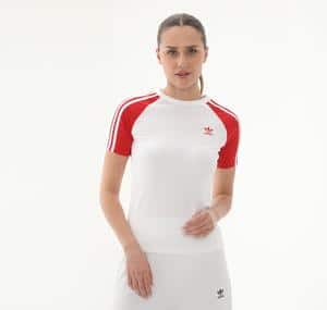 adidas 3S Slım Tee Kadın T-Shirt Beyaz