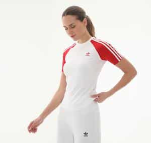 adidas 3S Slım Tee Kadın T-Shirt Beyaz