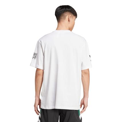 adidas 90S Football Graphic Tee Erkek T-Shirt Beyaz