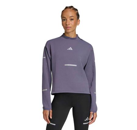 adidas Adi365 Crew W Kadın Sweatshirt Mor adidas Adi365 Crew W Kadın Sweatshirt Mor