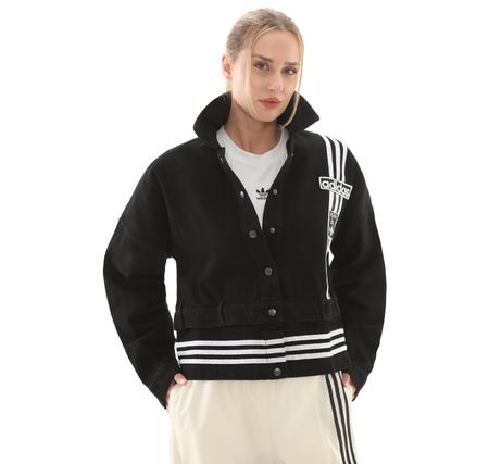 adidas Adibreak Denım Track Top Kadın Ceket Siyah