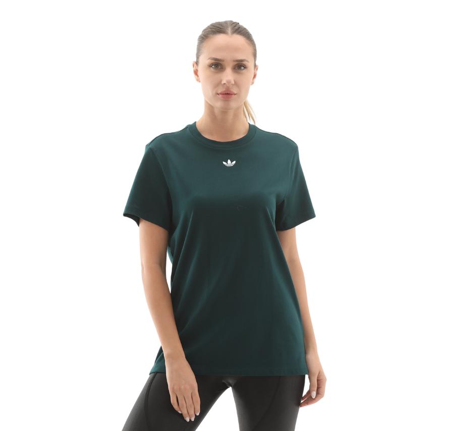 adidas Adıbreak Tee Kadın T-Shirt Yeşil adidas Adıbreak Tee Kadın T-Shirt Yeşil