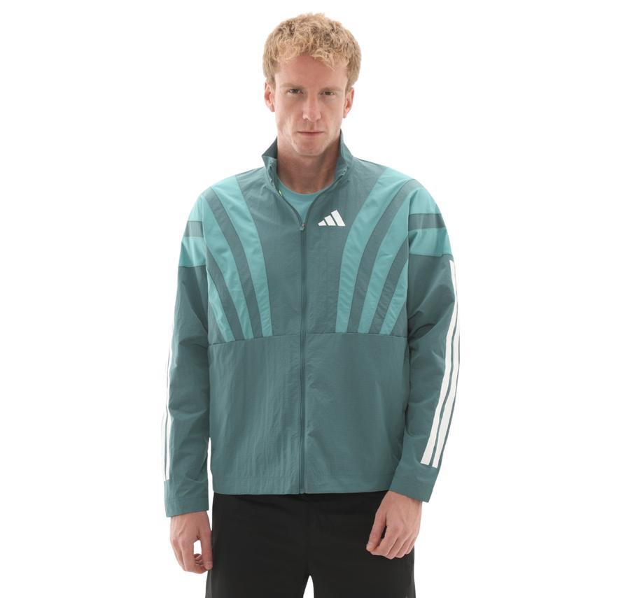 adidas Adızero A Jkt M Erkek Yağmurluk-Rüzgarlık Yeşil adidas Adızero A Jkt M Erkek Yağmurluk-Rüzgarlık Yeşil
