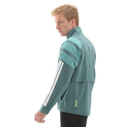 adidas Adızero A Jkt M Erkek Yağmurluk-Rüzgarlık Yeşil