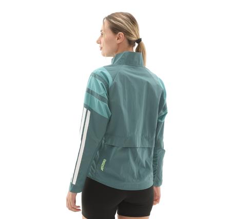 adidas Adızero A Jkt W Kadın Yağmurluk-Rüzgarlık Yeşil