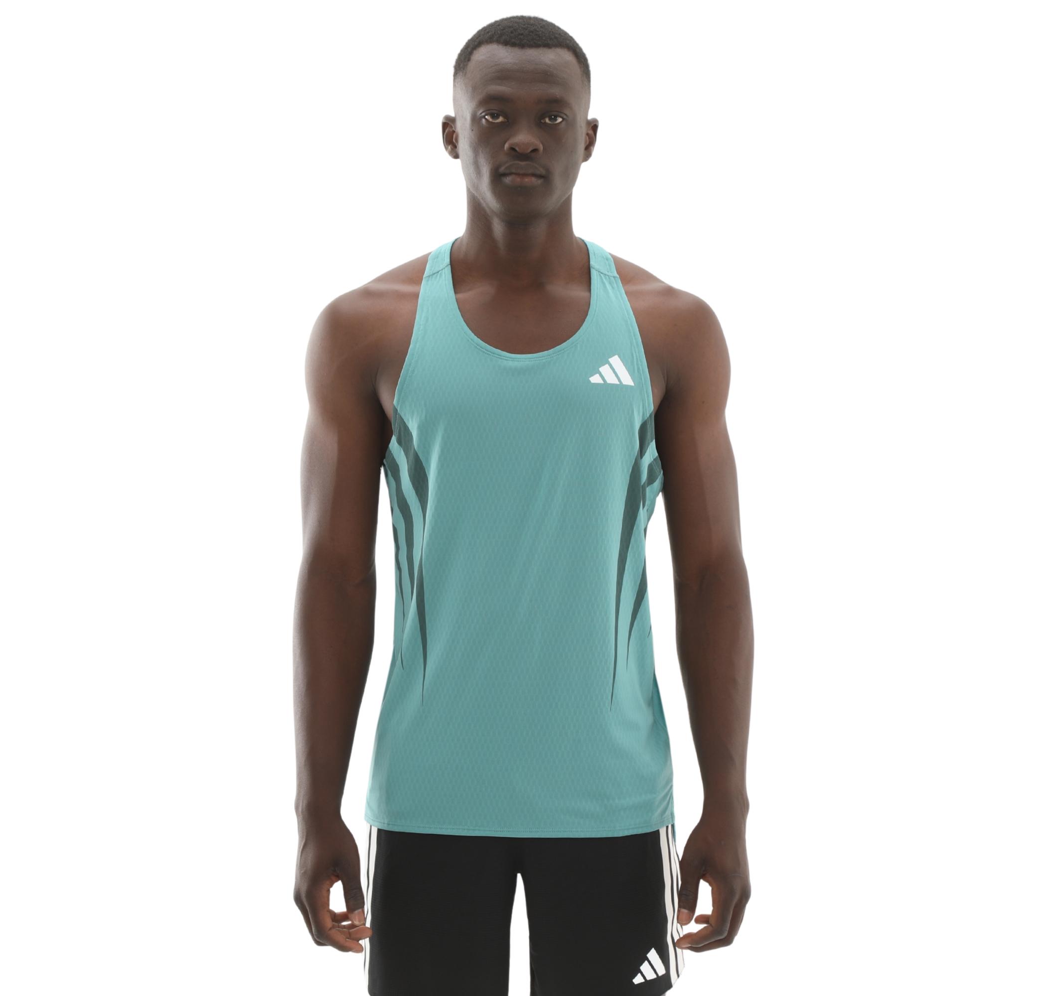 Мужская футболка adidas Adizero A Sgl M Turkuaz