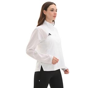 adidas Adızero E Jckt Kadın Ceket Beyaz