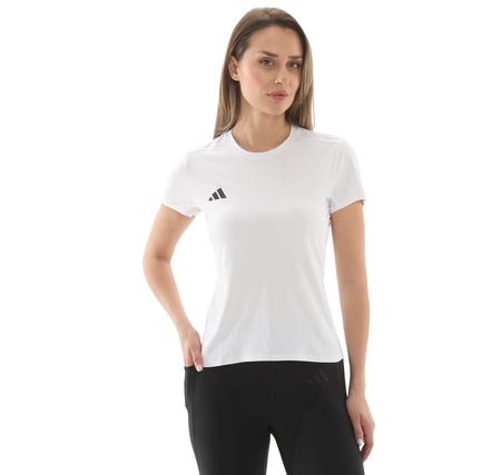 adidas Adızero E Tee Kadın T-Shirt Beyaz