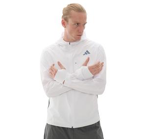 adidas Adızero Jkt M Erkek Yağmurluk-Rüzgarlık Beyaz