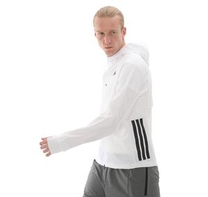 adidas Adızero Jkt M Erkek Yağmurluk-Rüzgarlık Beyaz