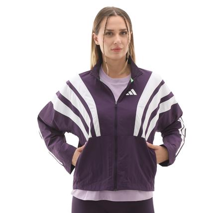 adidas Adızero N Jkt W Kadın Ceket Mor adidas Adızero N Jkt W Kadın Ceket Mor