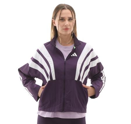 adidas Adızero N Jkt W Kadın Ceket Mor adidas Adızero N Jkt W Kadın Ceket Mor