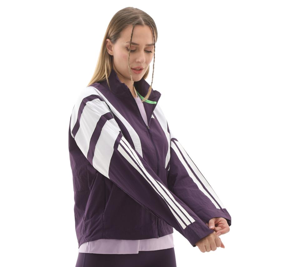 adidas Adızero N Jkt W Kadın Ceket Mor adidas Adızero N Jkt W Kadın Ceket Mor
