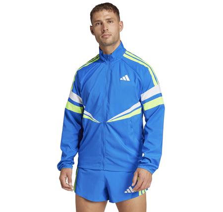 adidas Adızero R Jkt M Erkek Ceket Mavi