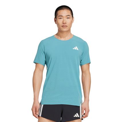 adidas Adızero Tee M Erkek T-Shirt Turkuaz