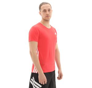 adidas Adızero Tee M Erkek T-Shirt Kırmızı