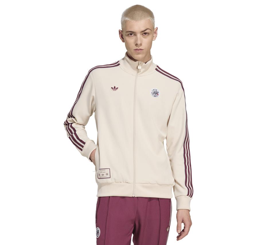 adidas Ajax Amsterdam Terrace Erkek Ceket Beyaz adidas Ajax Amsterdam Terrace Erkek Ceket Beyaz