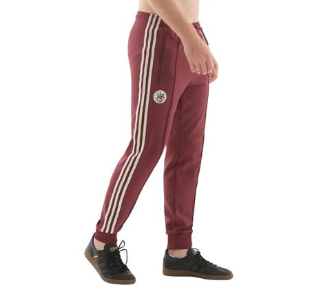 adidas Ajax Amsterdam Terrace Icons Erkek Eşofman Altı Bordo