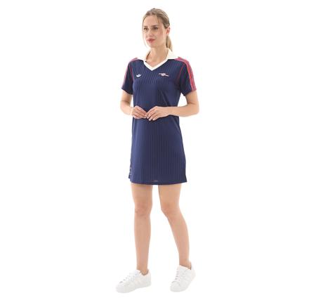 adidas Arsenal Icon Dress Kadın Elbise - Etek Lacivert