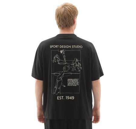 adidas Asd Fastbrk Tee Erkek T-Shirt Siyah