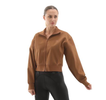 adidas Asmc Knıtted Tt Kadın Ceket Kahve adidas Asmc Knıtted Tt Kadın Ceket Kahve