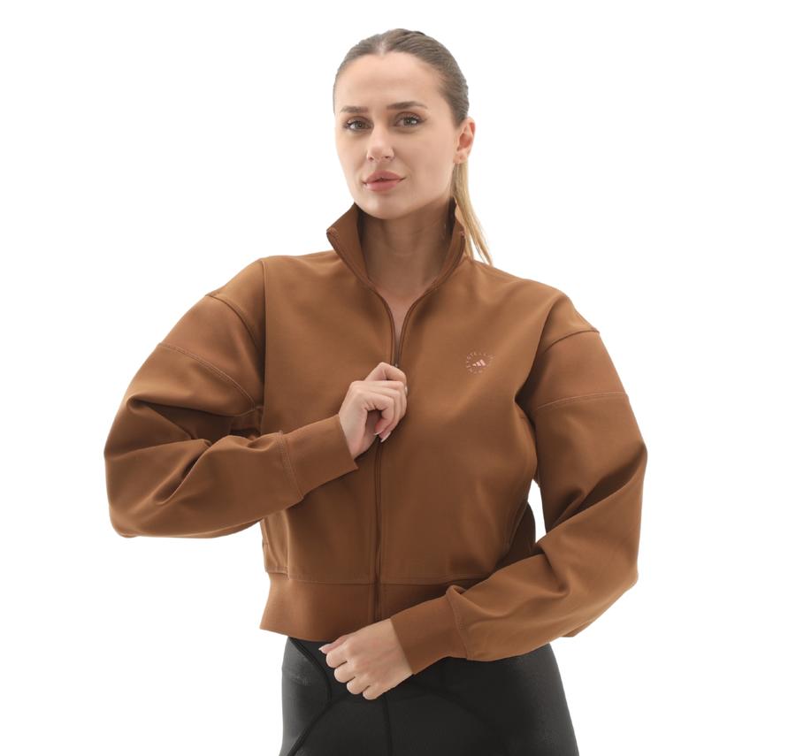 adidas Asmc Knıtted Tt Kadın Ceket Kahve adidas Asmc Knıtted Tt Kadın Ceket Kahve