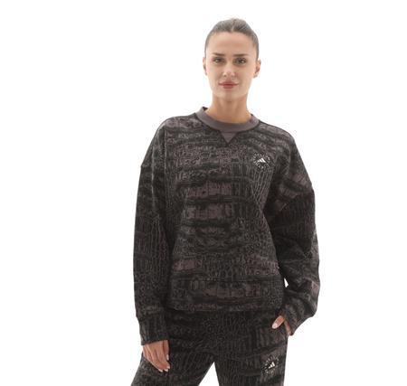 adidas Asmc Loose Ss P Kadın Sweatshirt Antrasit