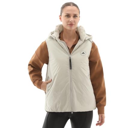adidas By Stella Mccartney Asmc Puf Vest Kadın Yelek Beyaz