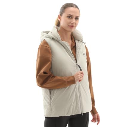 adidas By Stella Mccartney Asmc Puf Vest Kadın Yelek Beyaz