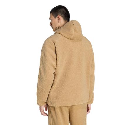 adidas Borg Tg Zıp Hd Erkek Sweatshirt Kahve