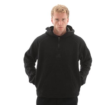 adidas Borg Tg Zıp Hd Erkek Sweatshirt Siyah adidas Borg Tg Zıp Hd Erkek Sweatshirt Siyah