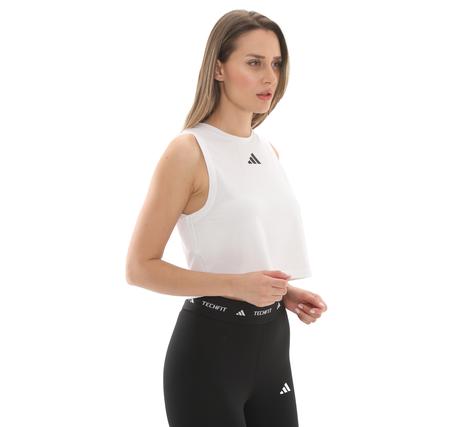 adidas Boxy Tank 3S Kadın T-Shirt Beyaz