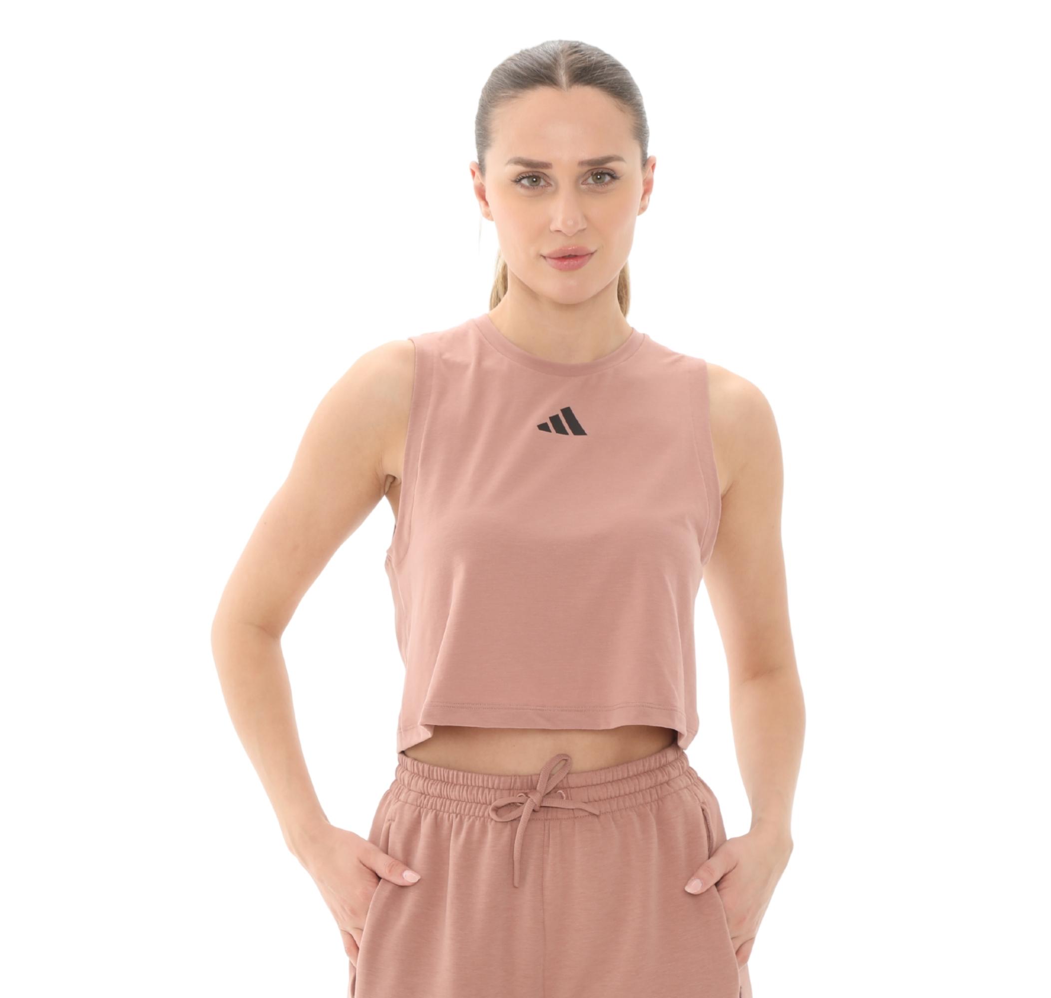 Женская футболка adidas Boxy Tank 3S