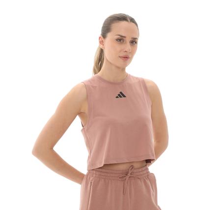 adidas Boxy Tank 3S Kadın T-Shirt Pembe