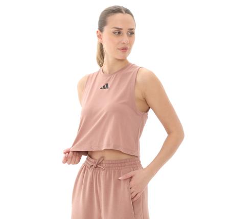 adidas Boxy Tank 3S Kadın T-Shirt Pembe